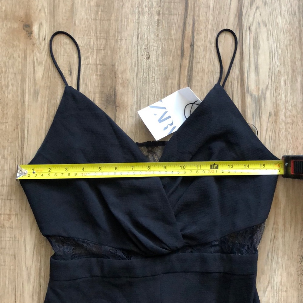 NEW!!! HP 🥳🥳🥳Zara Lace Insert Jumpsuit - Picture 12 of 16